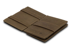 Garzini RFID Leather Magic Coin Wallet