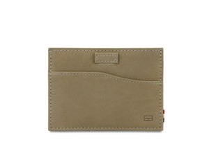 Garzini RFID Leather Card Holder Vintage-Grey