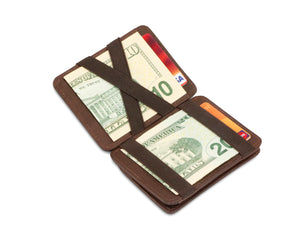 Hunterson RFID Magic Coin Wallet-Brown