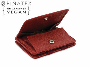 Hunterson Vegan RFID Magic Coin Wallet-Mulberry