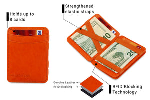 Hunterson RFID Magic Coin Wallet-Orange