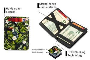 Hunterson RFID Magic Coin Wallet Print-Toucan