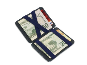Hunterson RFID Magic Wallet Print-Elephant-Blue
