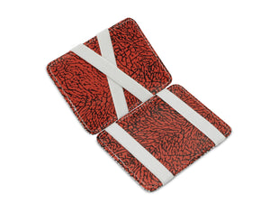 Hunterson RFID Magic Wallet Print-Elephant-Red