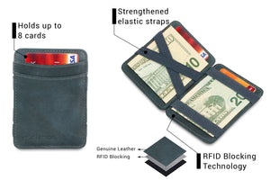 Hunterson RFID Magic Wallet-Grey