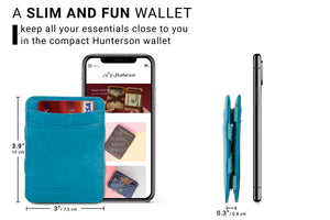 Hunterson RFID Magic Wallet-Turquoise
