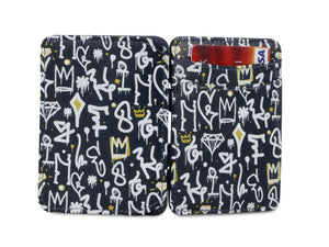 Hunterson RFID Magic Coin Wallet Print-Hip Hop