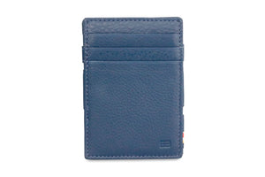 Garzini RFID Leather Magic Wallet Nappa-Blue