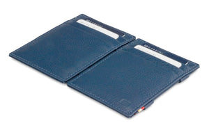 Garzini RFID Leather Magic Wallet Nappa-Blue