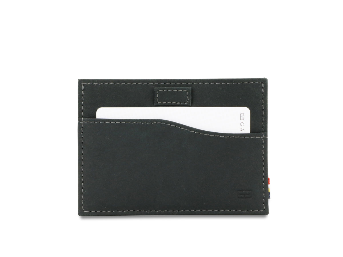 Garzini RFID Leather Card Holder ID Window