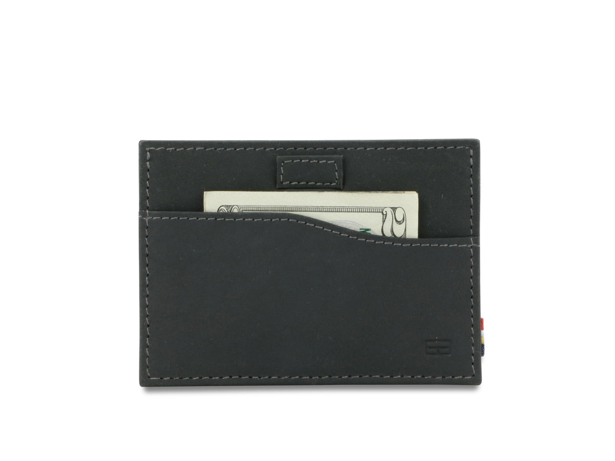 Garzini RFID Leather Card Holder ID Window