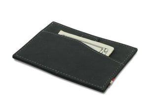 Garzini RFID Leather Card Holder ID Window Vintage