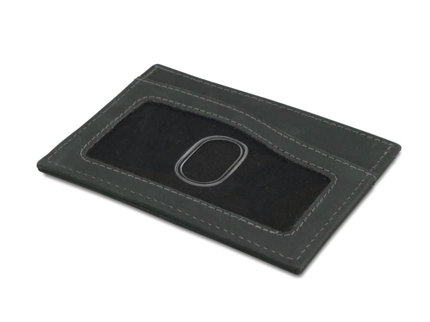 Garzini RFID Leather Card Holder ID Window