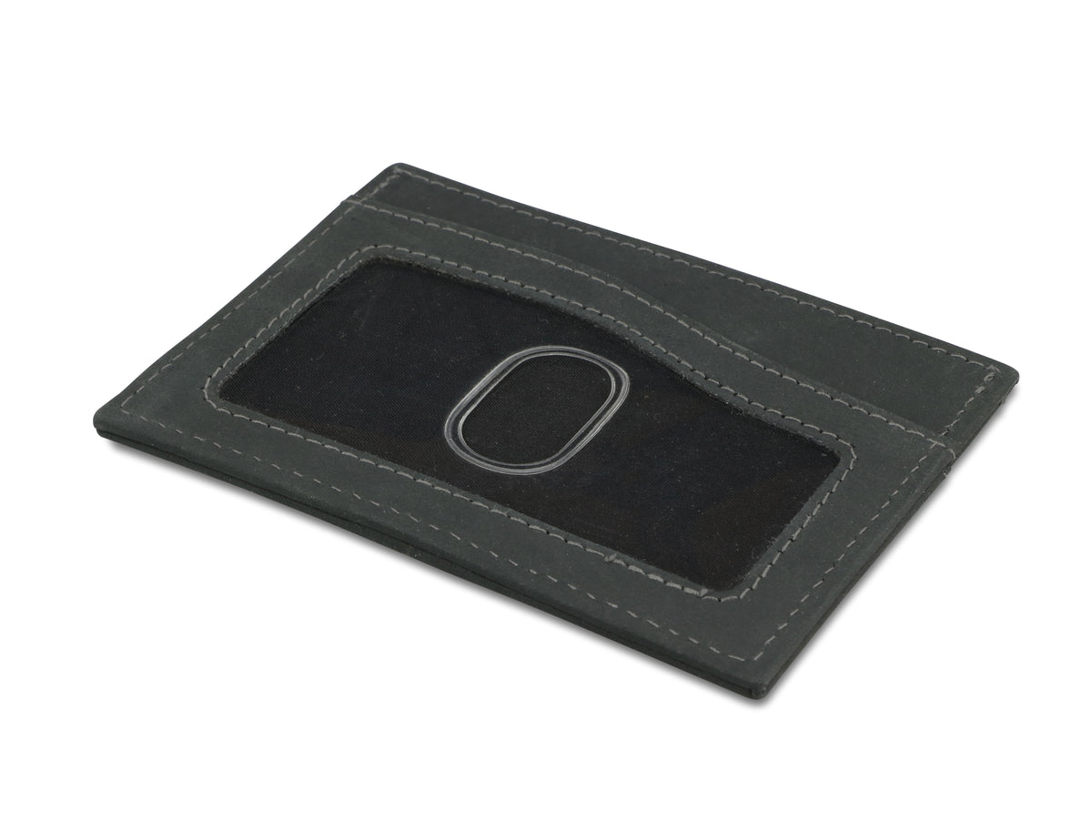 Garzini RFID Leather Card Holder ID Window