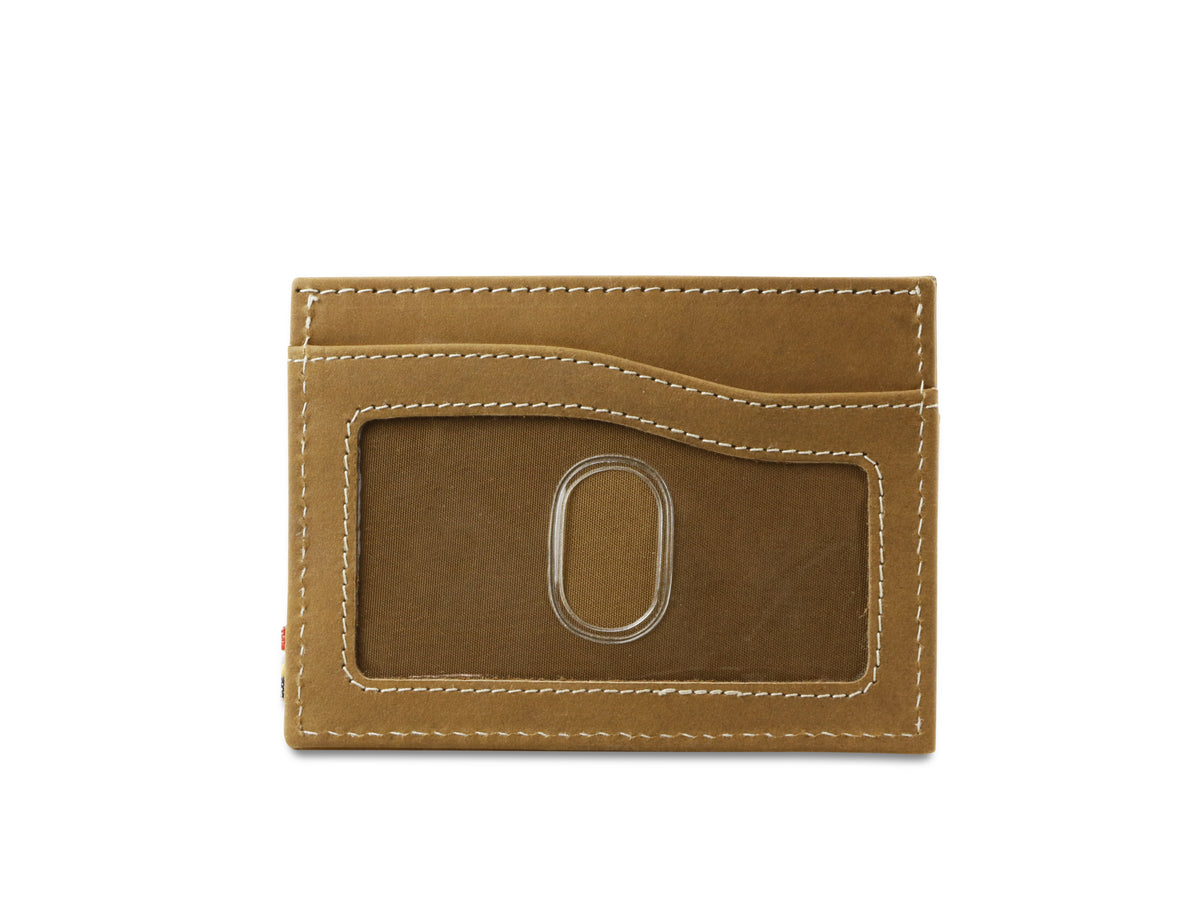 Garzini RFID Leather Card Holder ID Window