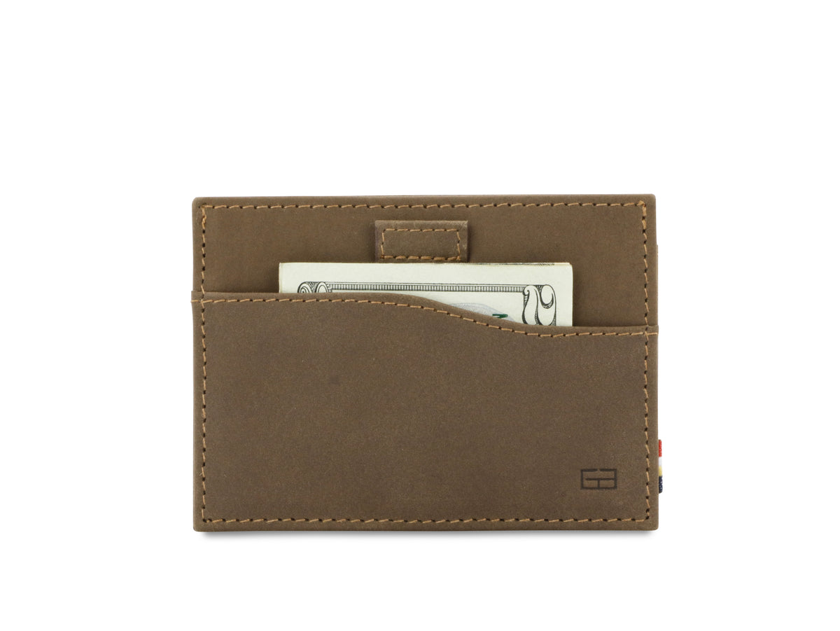 Garzini RFID Leather Card Holder ID Window