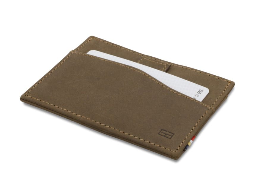 Garzini RFID Leather Card Holder ID Window