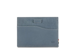 Garzini RFID Leather Card Holder ID Window Vintage