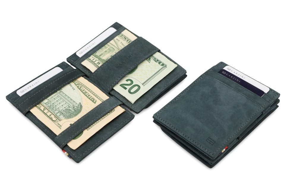 Garzini RFID Leather Magic Coin Wallet