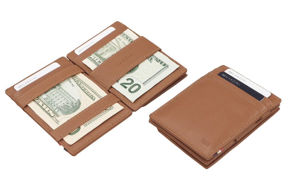 Garzini RFID Leather Magic Coin Wallet