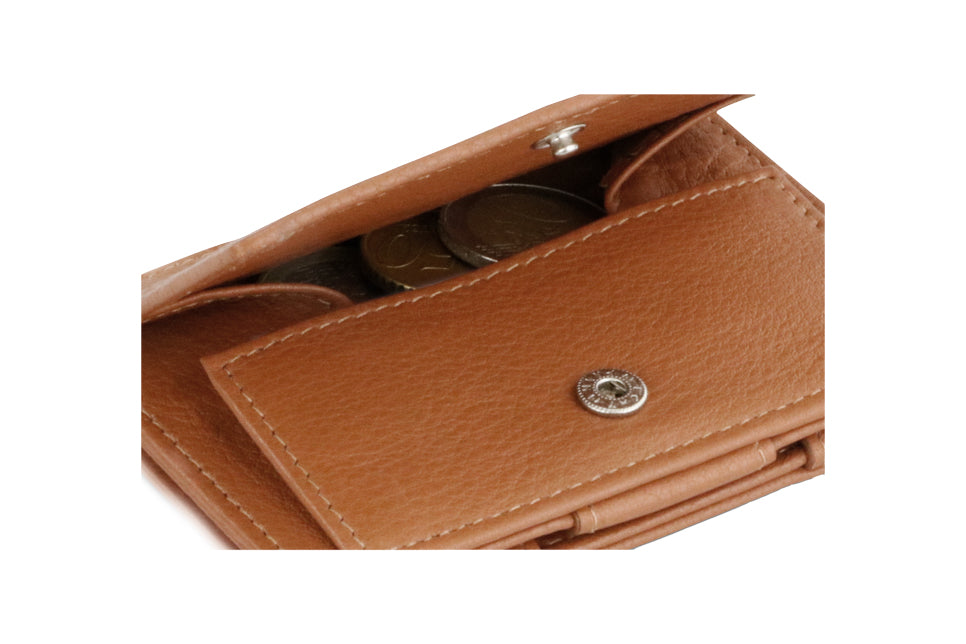 Garzini RFID Leather Magic Coin Wallet
