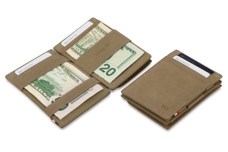 Garzini RFID Leather Magic Coin Wallet