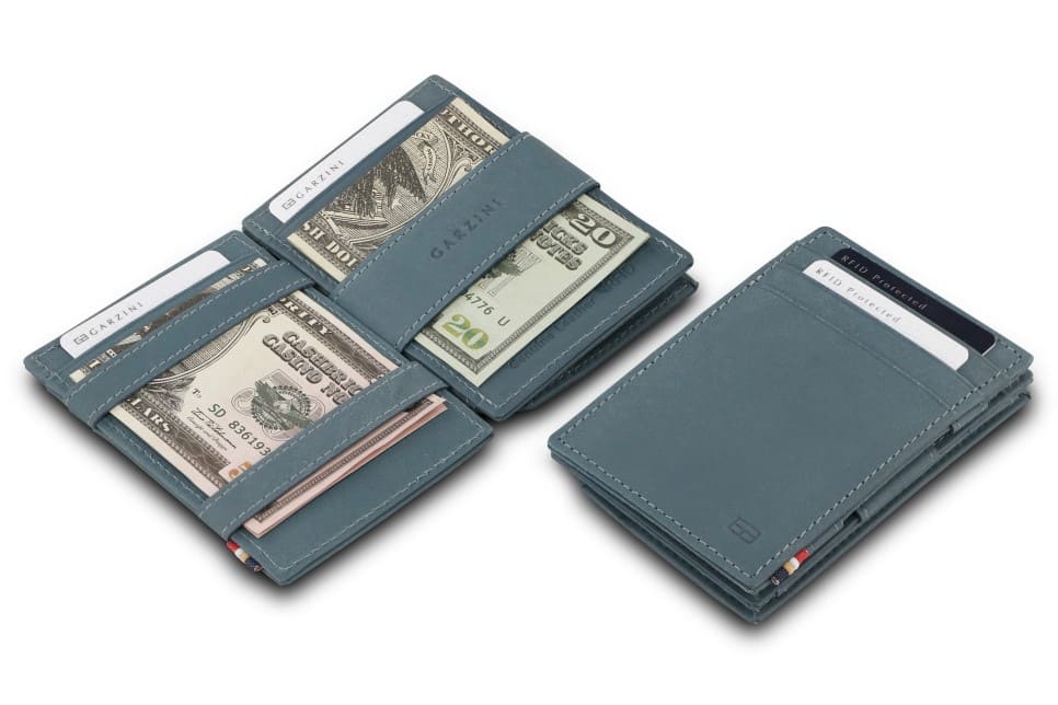 Garzini RFID Leather Magic Coin Wallet