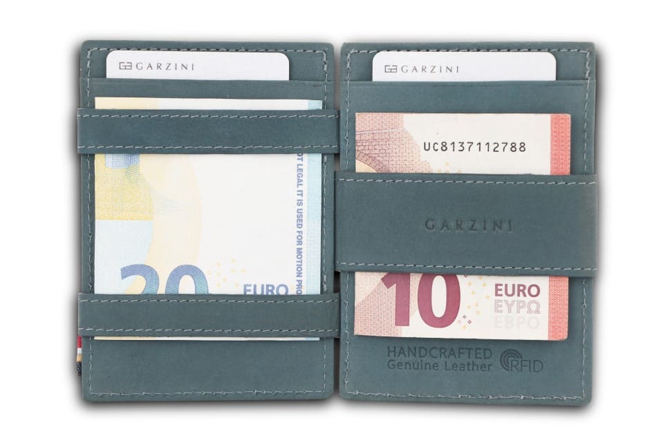 Garzini RFID Leather Magic Coin Wallet