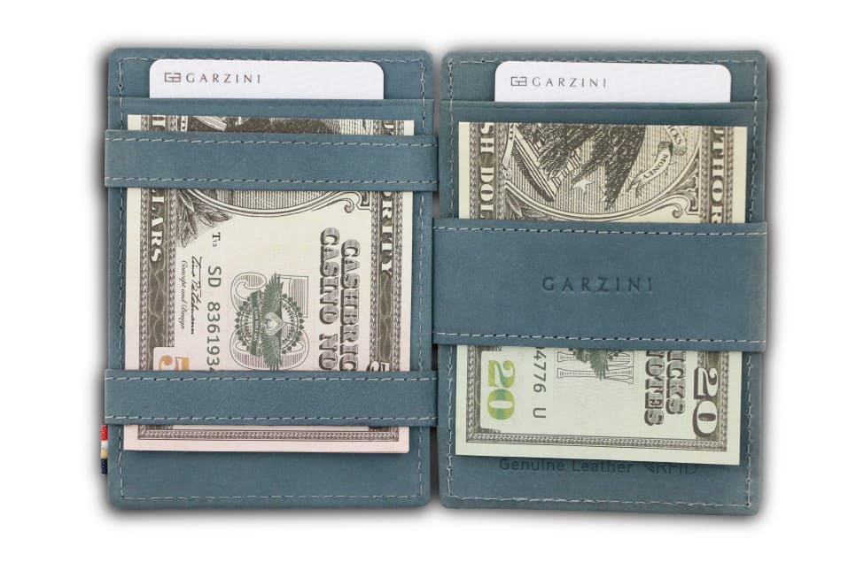 Garzini RFID Leather Magic Coin Wallet