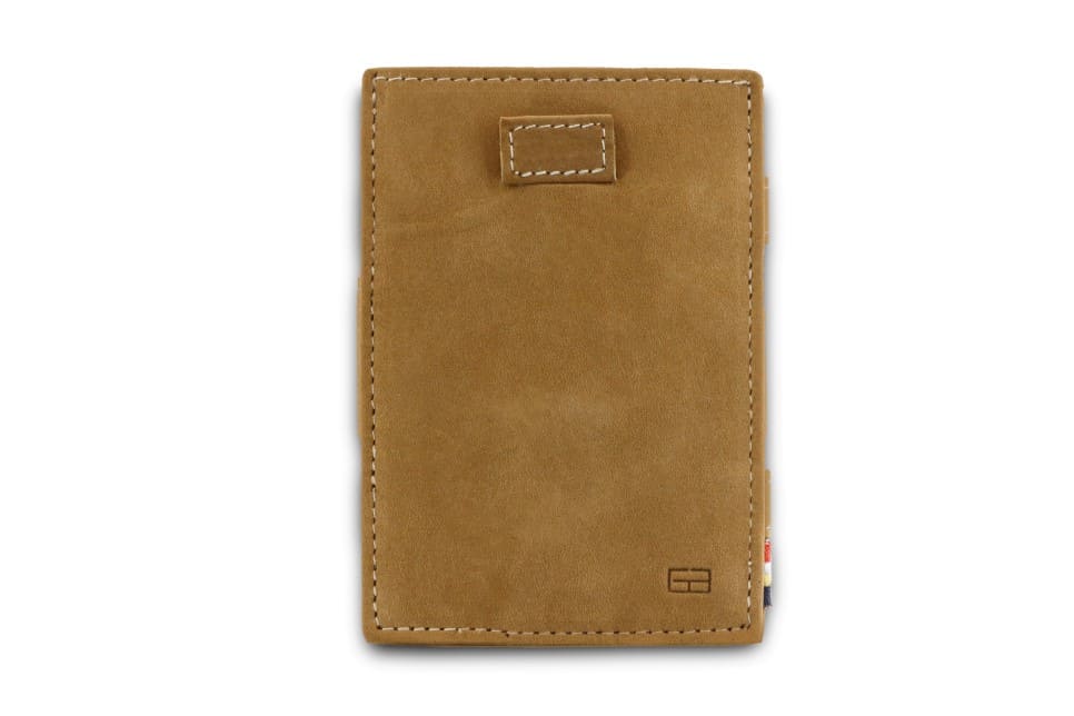 Garzini RFID Leather Magic Coin Wallet Card Sleeve