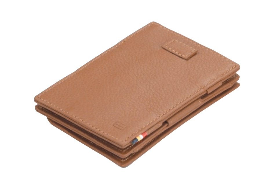 Garzini RFID Leather Magic Coin Wallet Card Sleeve