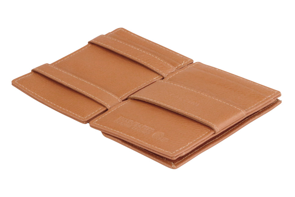 Garzini RFID Leather Magic Coin Wallet Card Sleeve