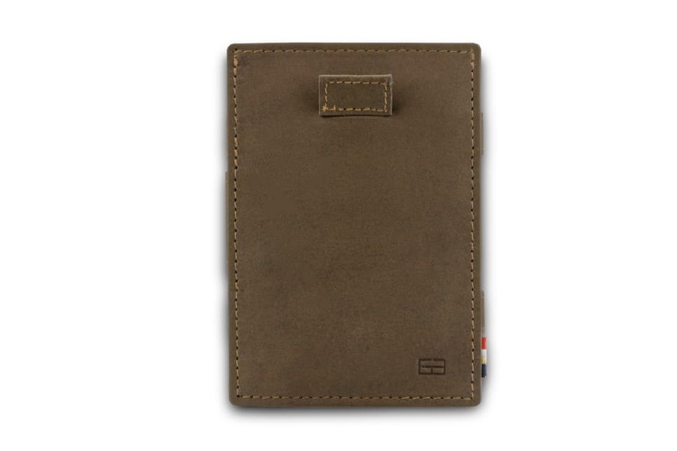 Garzini RFID Leather Magic Coin Wallet Card Sleeve