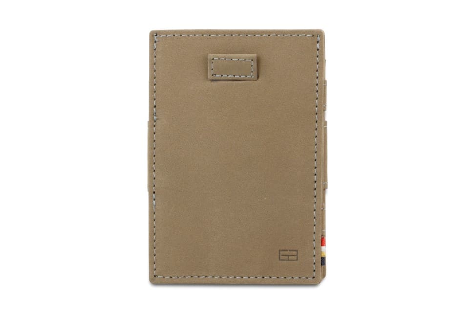 Garzini RFID Leather Magic Coin Wallet Card Sleeve