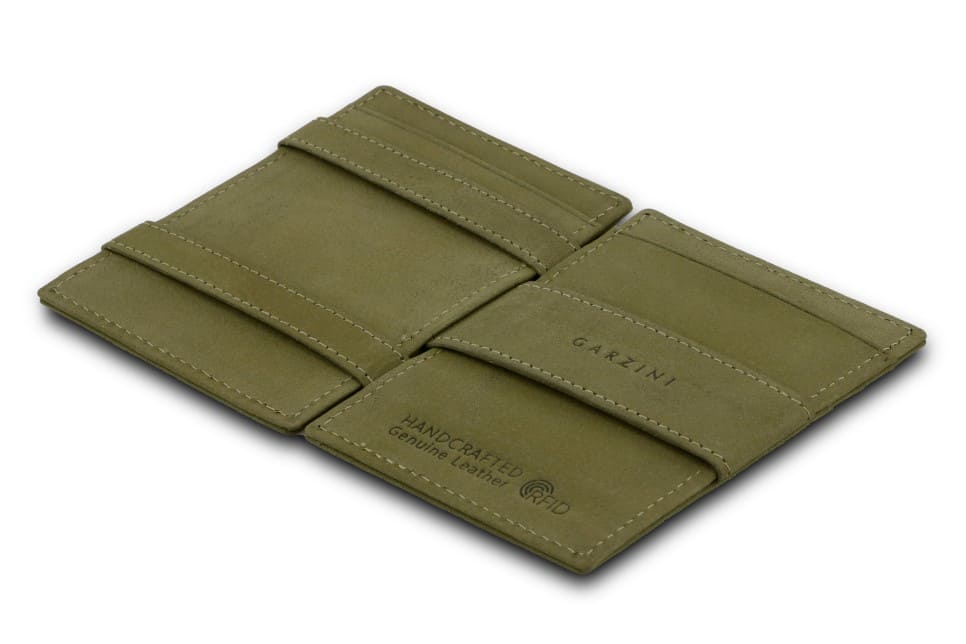 GARZINI ガルジーニ Magic Coin Wallet Leather Magic Coin Wallet RFID - Garzini Essenziale