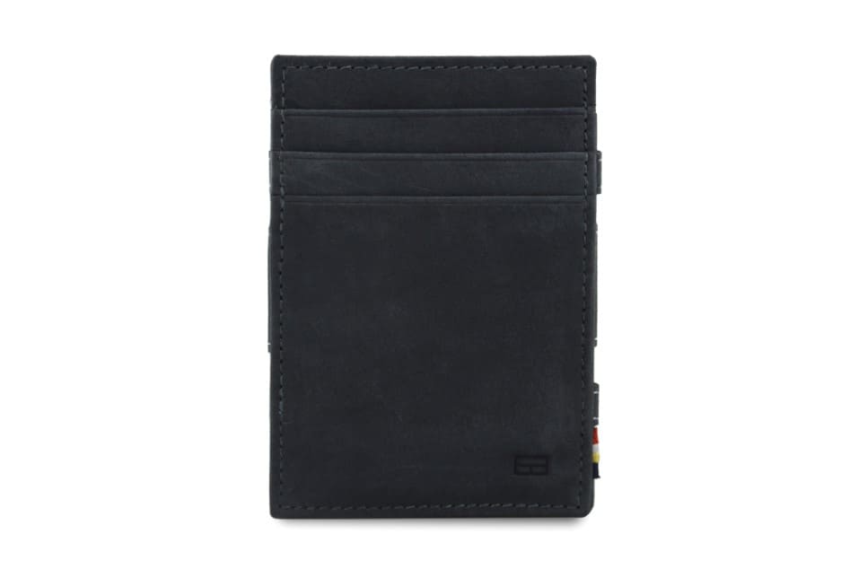 Garzini RFID Leather Magic Wallet ID Window