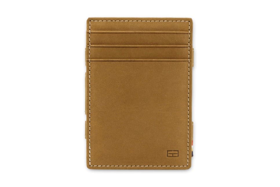 Garzini RFID Leather Magic Wallet ID Window