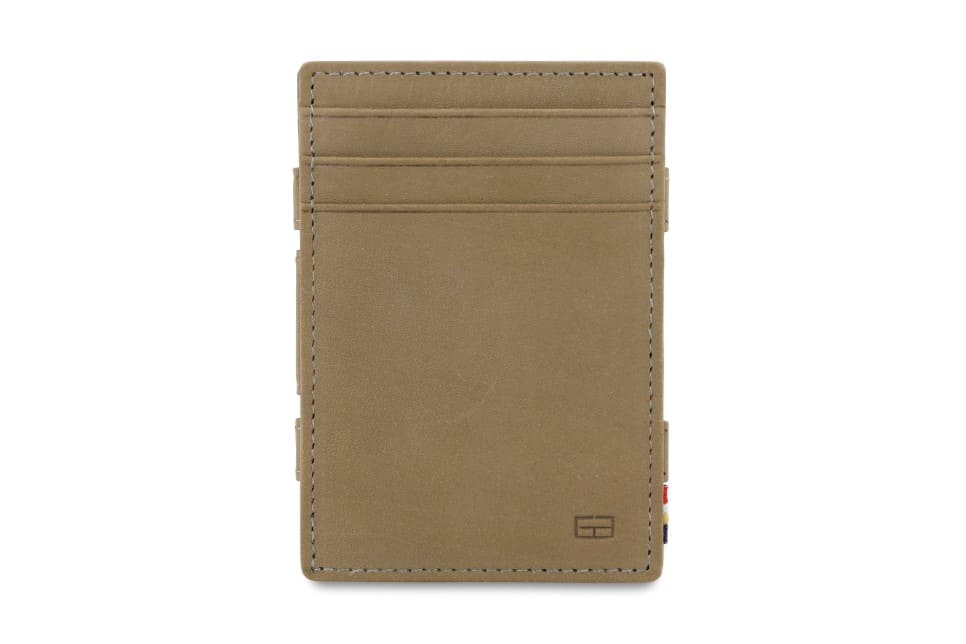 Garzini RFID Leather Magic Wallet ID Window