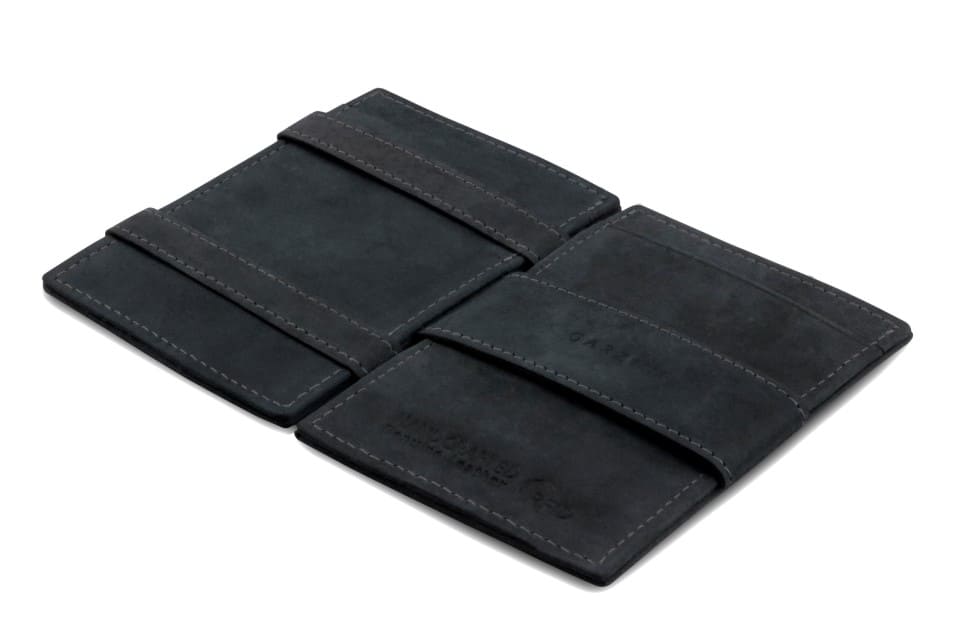 Garzini RFID Leather Magic Wallet Card Sleeves