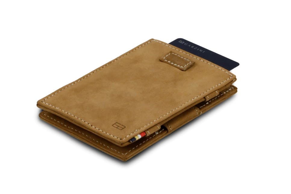 Garzini RFID Leather Magic Wallet Card Sleeves