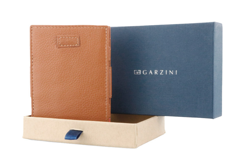 Garzini RFID Leather Magic Wallet Card Sleeves