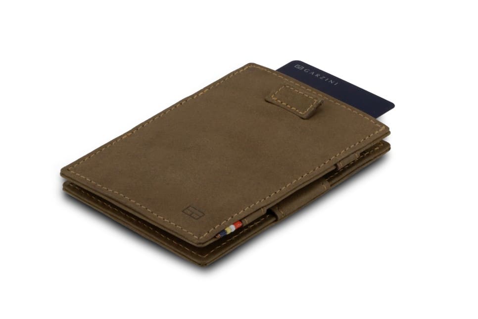 Garzini RFID Leather Magic Wallet Card Sleeves
