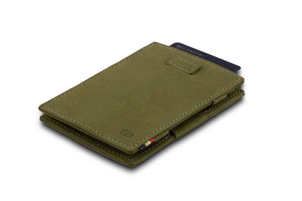 Garzini RFID Leather Magic Wallet Card Sleeves
