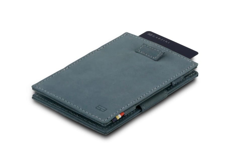 Garzini Magic Wallet Cavare RFID Leather with Pull-Tab - Carbon Black Garzini Magic Wallet Cavare RFID Leather with Pull-Tab - Carbon Black