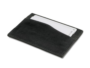 Garzini RFID Leather Card Holder Brushed-Black