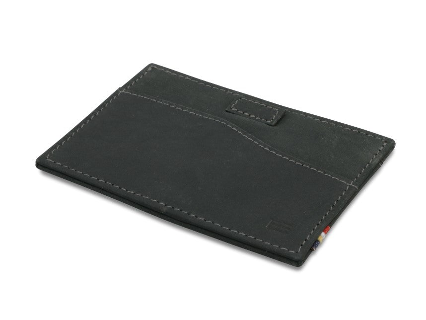 Garzini RFID Leather Card Holder Vintage-Black