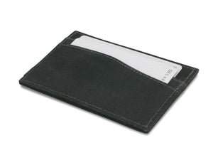 Garzini RFID Leather Card Holder Vintage-Black