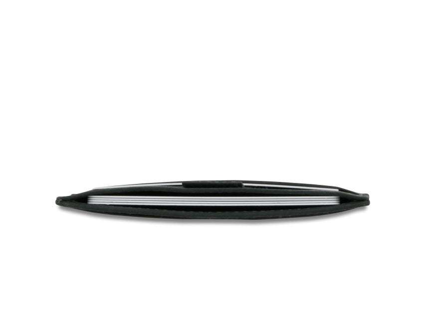 Garzini RFID Leather Card Holder Vintage-Black