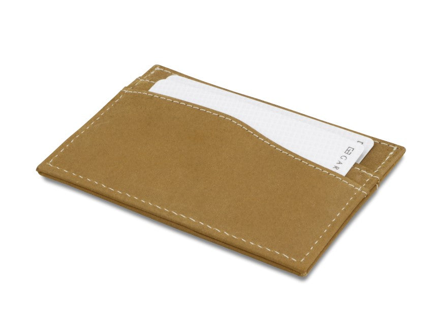 Garzini RFID Leather Card Holder Vintage-Cognac