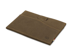 Garzini RFID Leather Card Holder Vintage-Brown